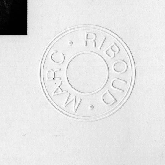 Lot #2699: MARC RIBOUD - Pelerinage d'etudiants a Chartres - Original photolithograph