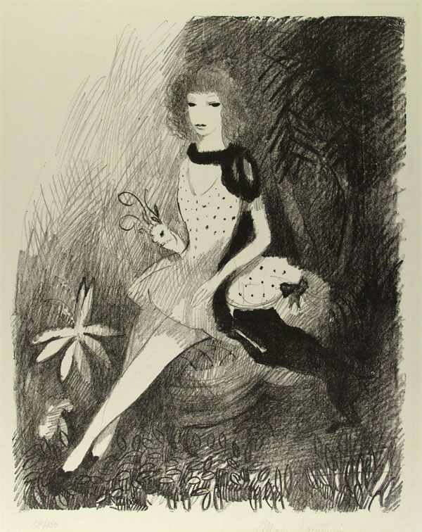 Lot #135: MARIE LAURENCIN - Creole - Lithograph