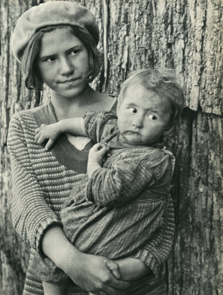 Lot #2444: ARTHUR ROTHSTEIN - Little Mother - Original vintage photogravure