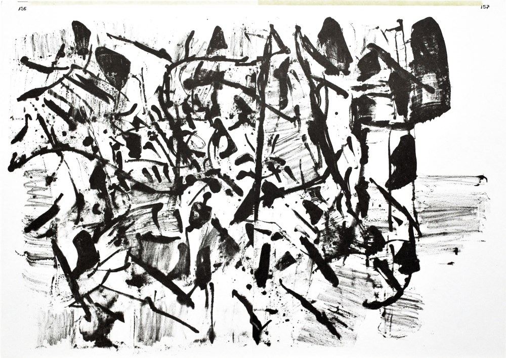 Lot #1924: JEAN-PAUL RIOPELLE - Composition (156) - Color lithograph