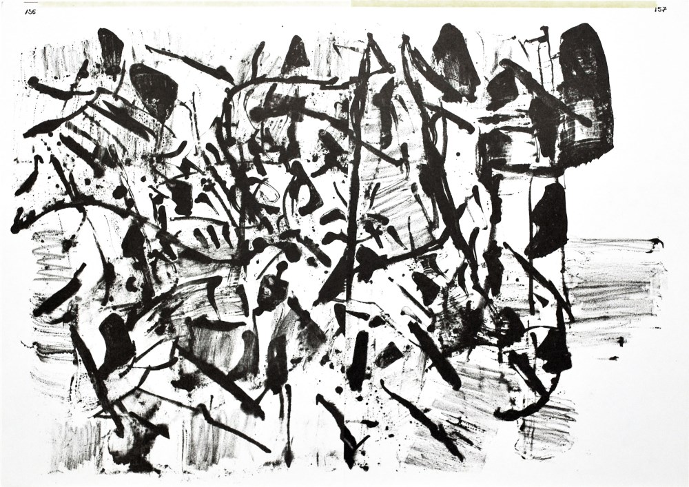 Lot #2296: JEAN-PAUL RIOPELLE - Composition (156) - Color lithograph