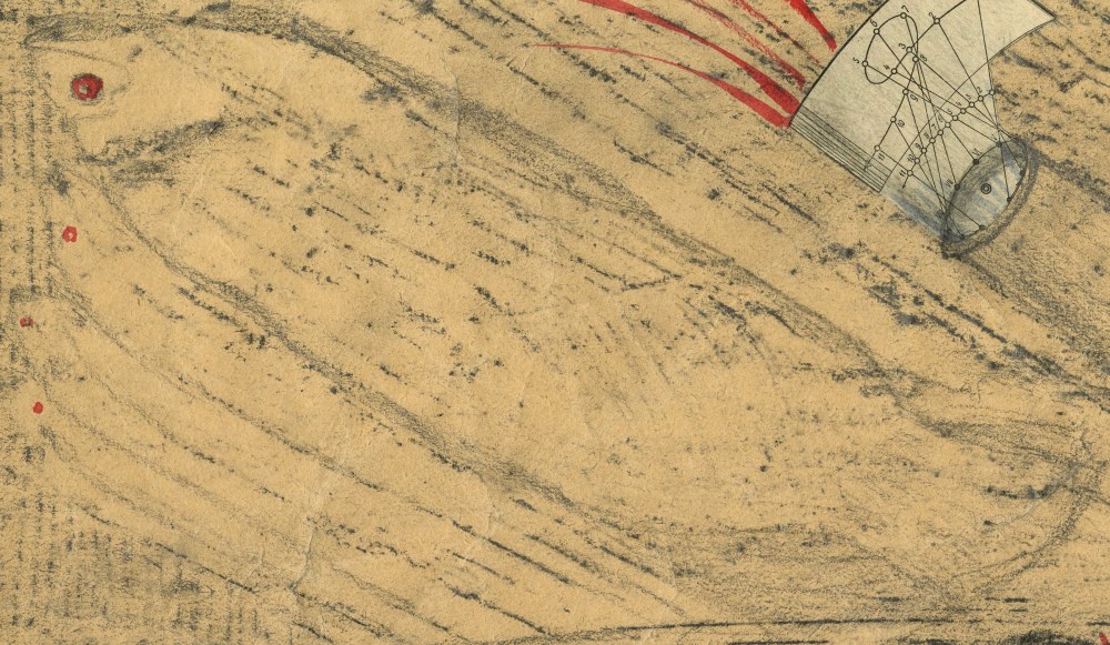 Lot #120: MAX ERNST - Composition - Mixed media and collage
