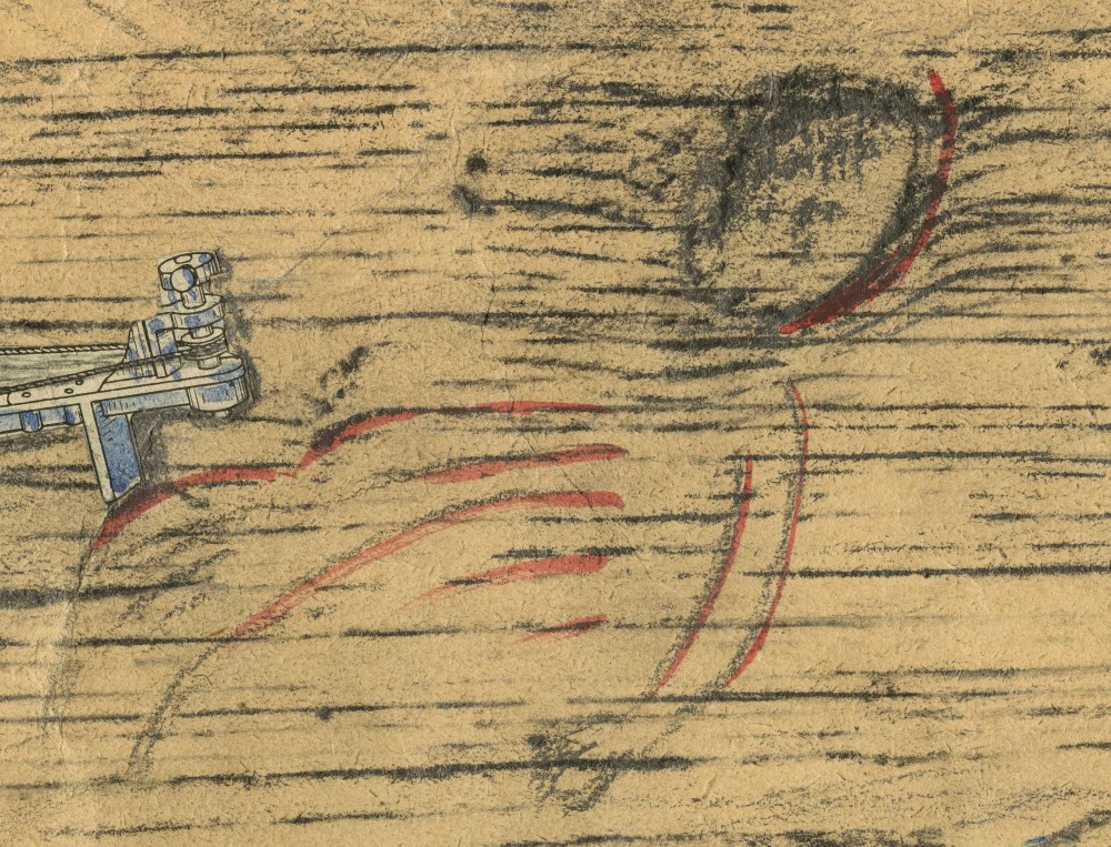 Lot #120: MAX ERNST - Composition - Mixed media and collage