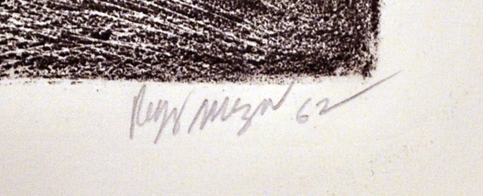Lot #1437: JOSE REYES MEZA - Toro 506 - Lithograph