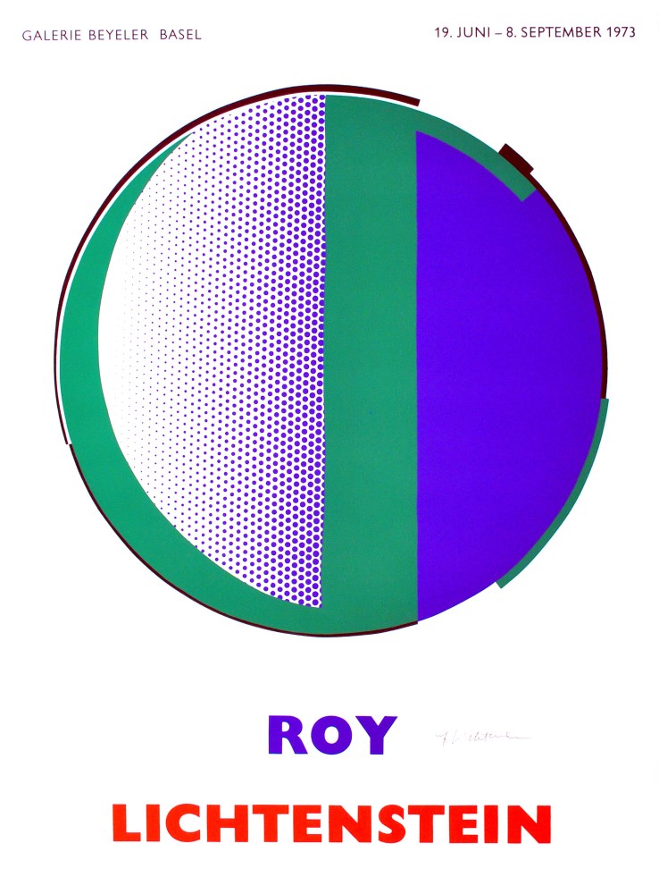 Lot #1865: ROY LICHTENSTEIN [d'apres] - Mirror - Color poster