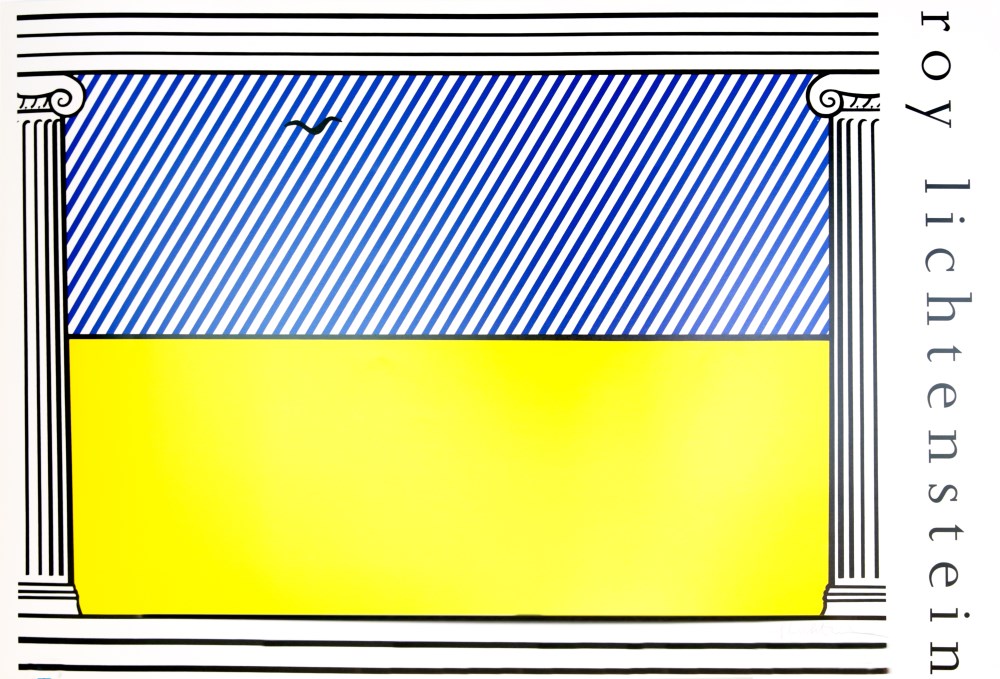 Lot #2429: ROY LICHTENSTEIN - Liberte - Color offset lithograph
