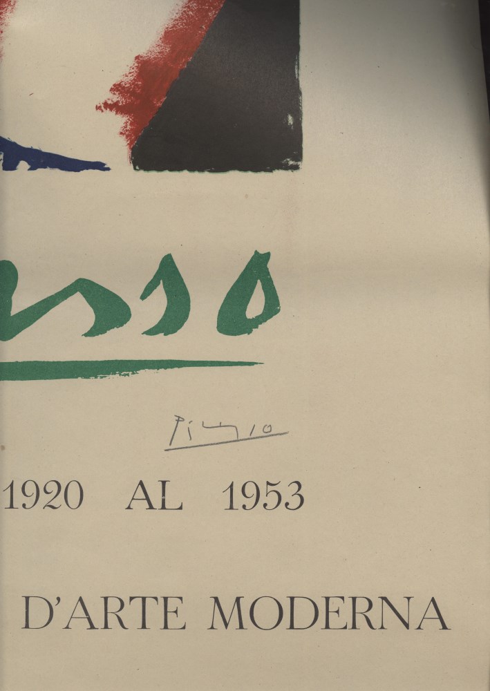 Lot #468: PABLO PICASSO - Picasso: 200 Opere dal 1920 al 1953 - Color offset lithograph