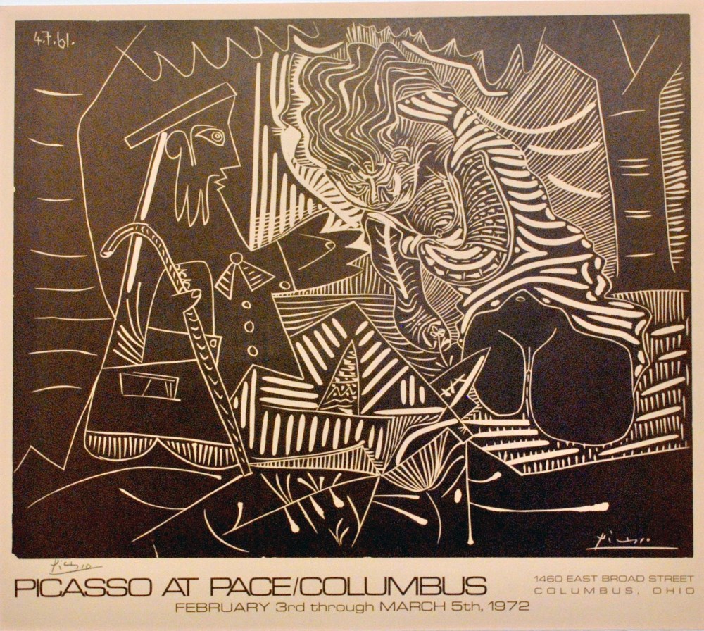 Lot #294: PABLO PICASSO - Le Dejeuner sur lHerbe - Color lithograph