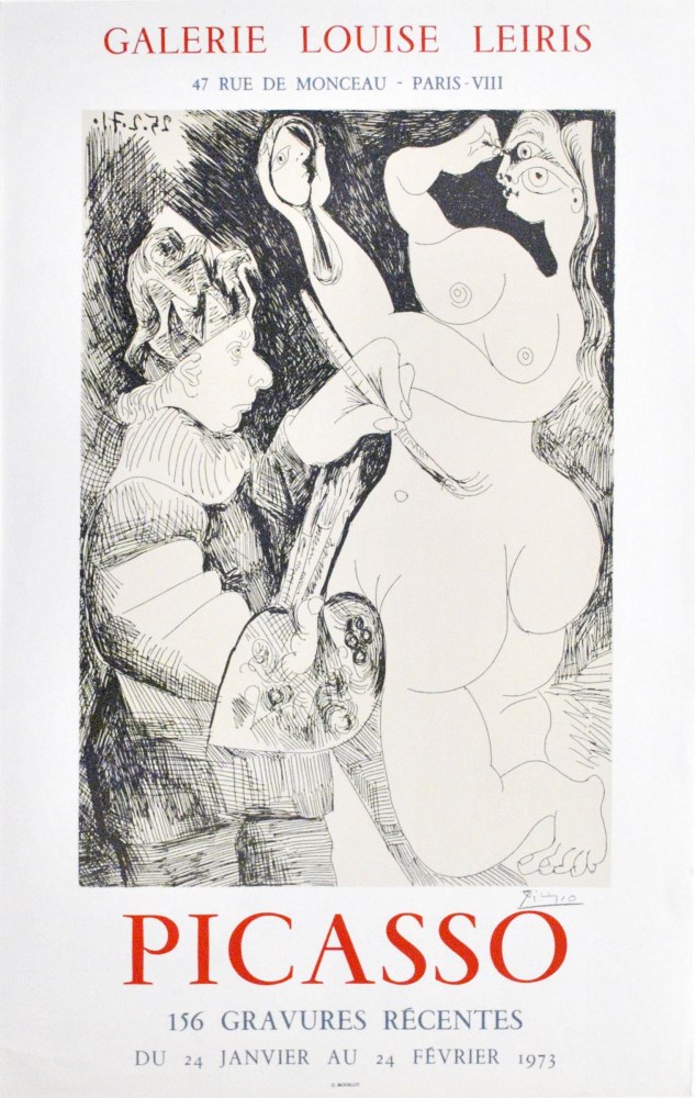 Lot #2714: PABLO PICASSO - Picasso: 156 Gravures Recentes - Color offset lithograph