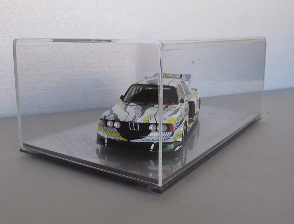 Lot #1800: ROY LICHTENSTEIN - BMW Le Mans Art Car - Color metal diecast sculpture