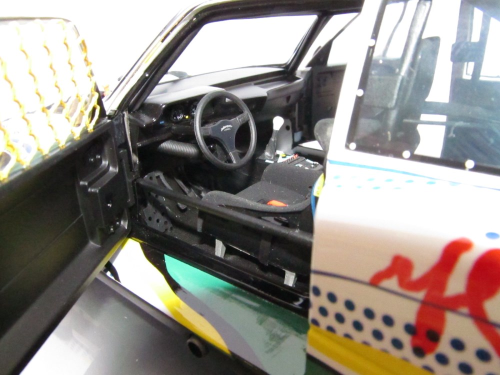 Lot #1800: ROY LICHTENSTEIN - BMW Le Mans Art Car - Color metal diecast sculpture