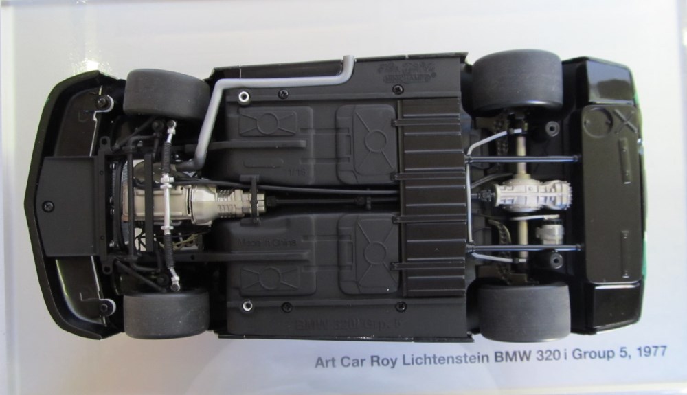 Lot #1800: ROY LICHTENSTEIN - BMW Le Mans Art Car - Color metal diecast sculpture