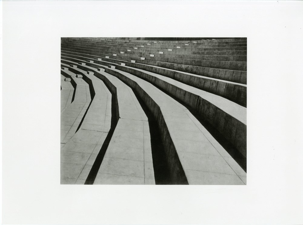 Lot #2970: TINA MODOTTI - Stadium, Mexico City - Original photogravure