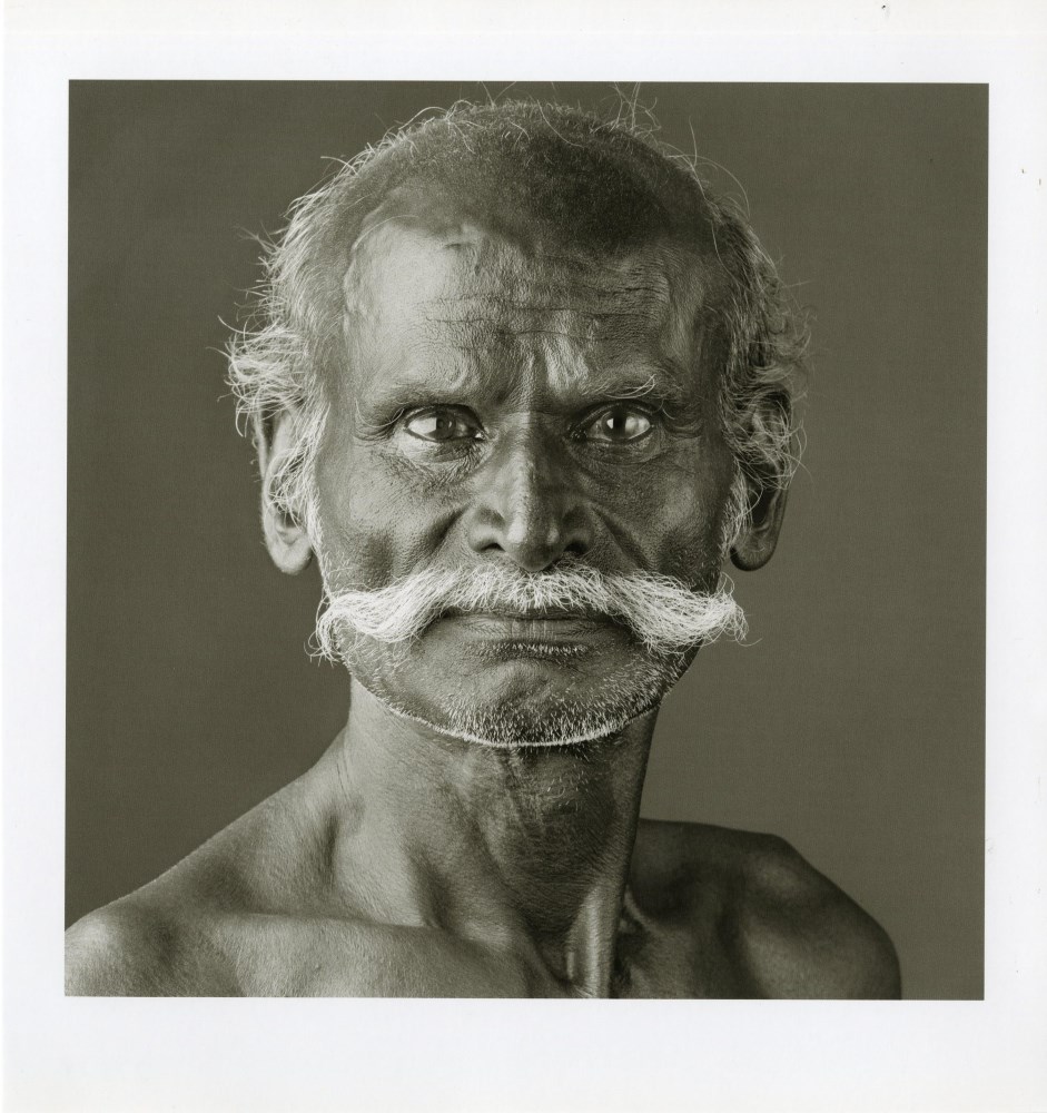 Lot #2751: JEAN-BAPTISTE HUYNH - Portrait d'homme (#2), Inde - Vintage photogravure