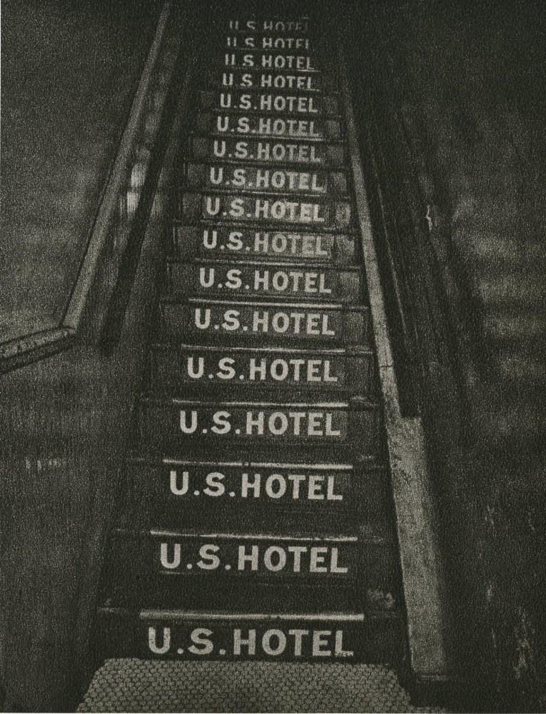 Lot #3183: WEEGEE [arthur h. fellig] - U.S. Hotel - Original vintage photogravure