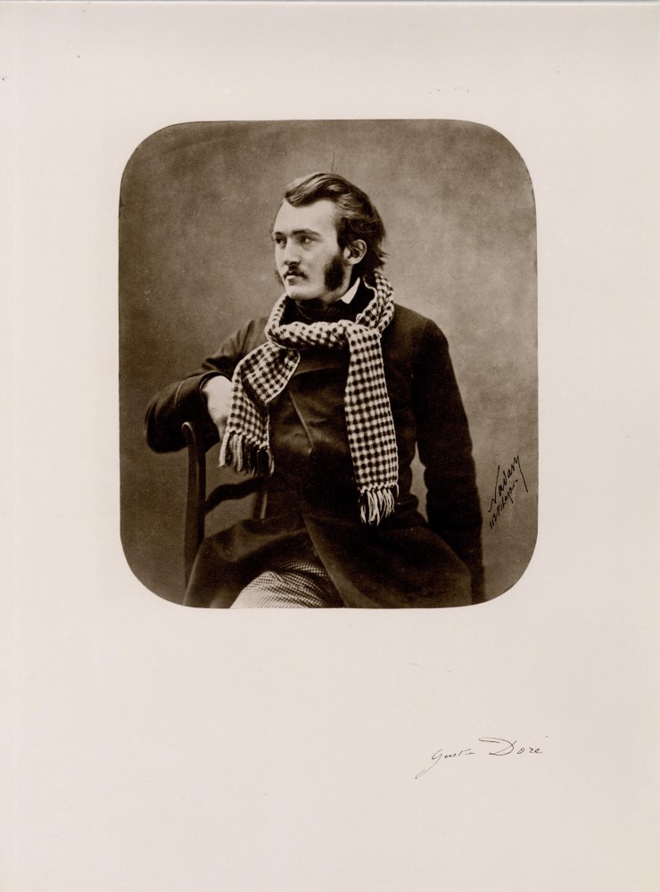 Lot #2208: FELIX NADAR - Gustave Dore - Original photogravure