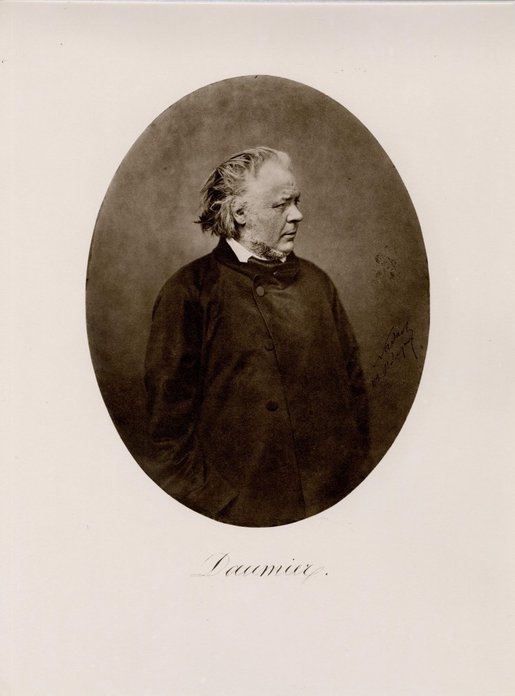 Lot #2254: FELIX NADAR - Honore Daumier - Original photogravure