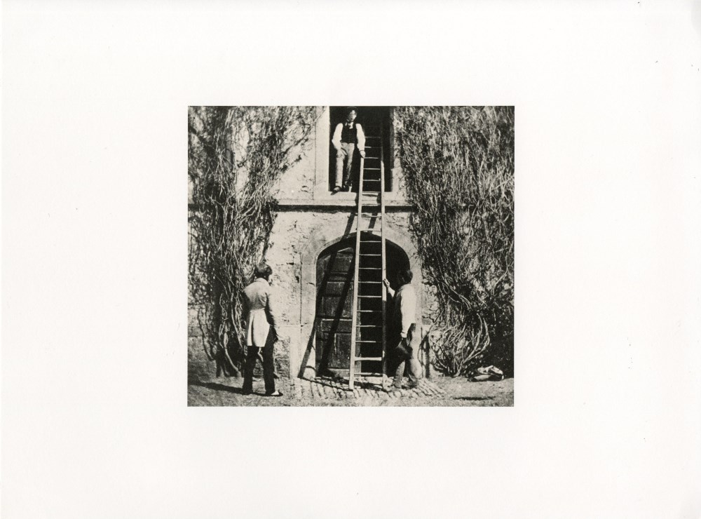 Lot #2401: WILLIAM HENRY FOX TALBOT - Ladder - Original photogravure