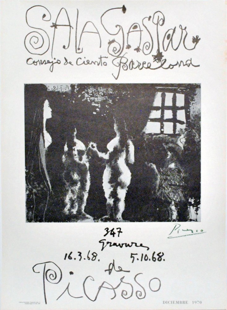 Lot #3: PABLO PICASSO - 347 Gravures de Picasso - Original letterpress and offset lithograph