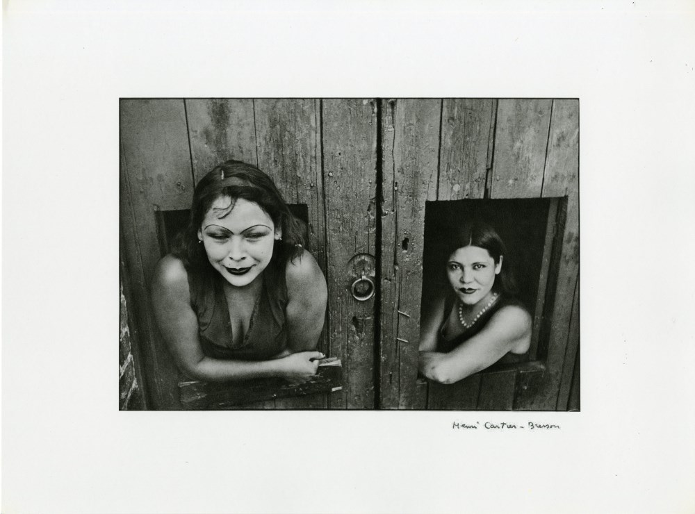 Lot #85: HENRI CARTIER-BRESSON - Calle Cuauhtemocztin Prostitutes, Mexico City, Mexico - Original photogravure