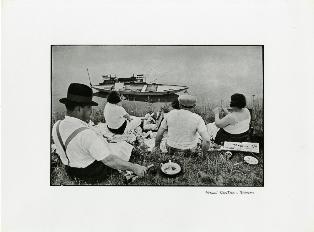 Lot #1226: HENRI CARTIER-BRESSON - On the Banks of the Marne - Original photogravure
