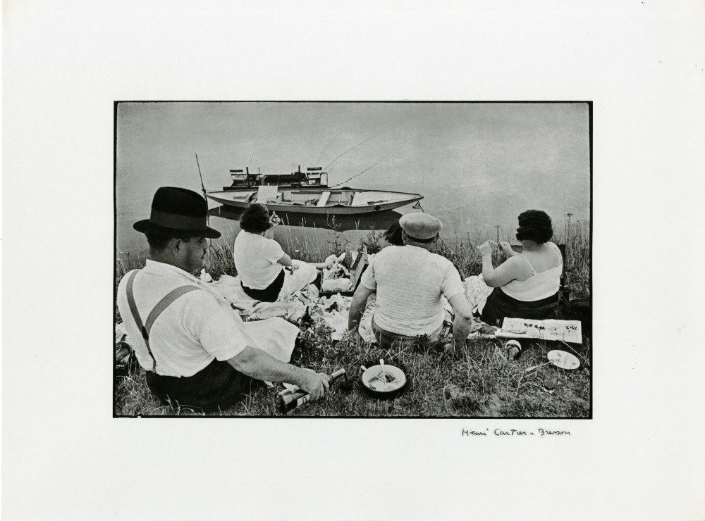 Lot #439: HENRI CARTIER-BRESSON - On the Banks of the Marne - Original photogravure