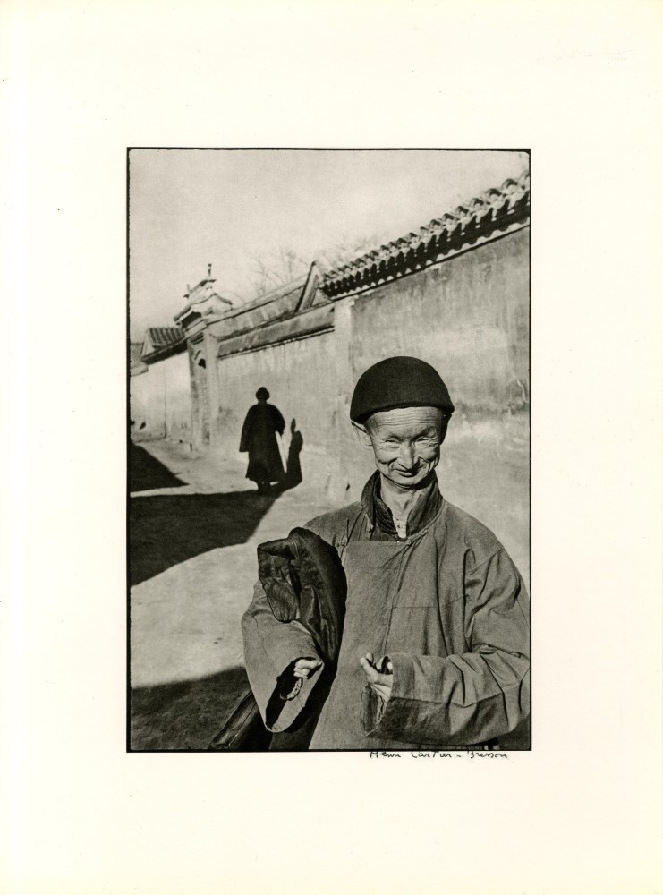 Lot #197: HENRI CARTIER-BRESSON - Eunuch of the Imperial Court, Peking, China - Original photogravure