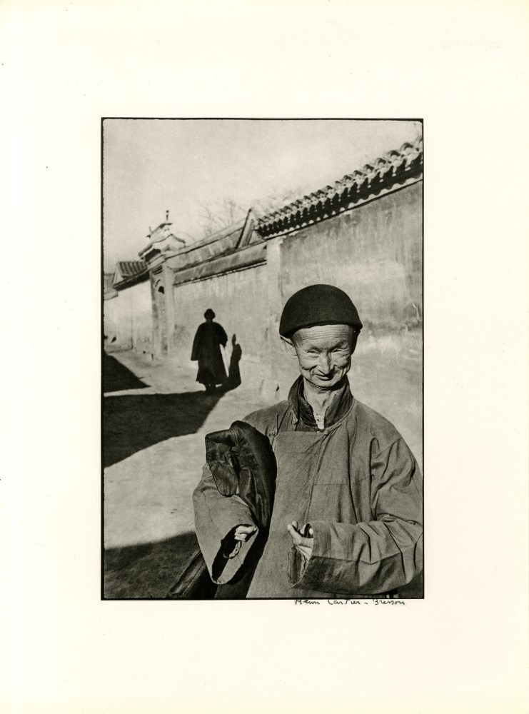 Lot #2079: HENRI CARTIER-BRESSON - Eunuch of the Imperial Court, Peking, China - Original photogravure