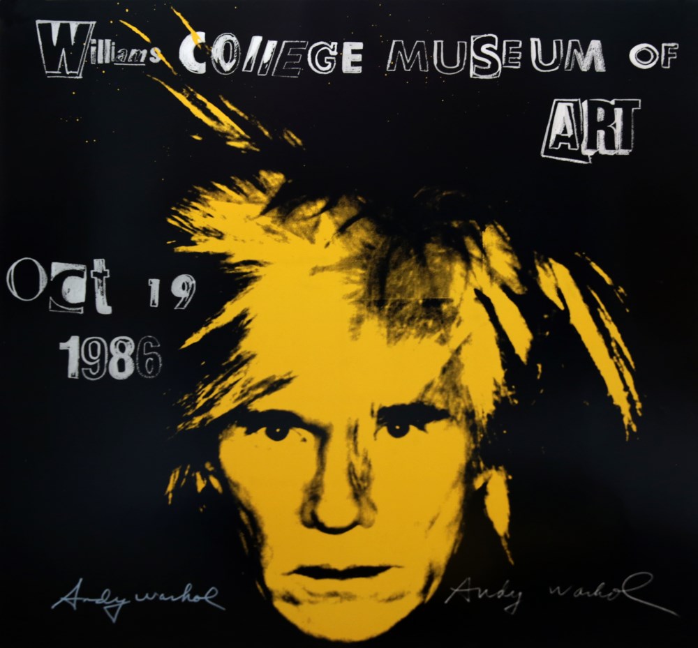 Lot #1346: ANDY WARHOL - Self-Portrait - Color offset lithograph