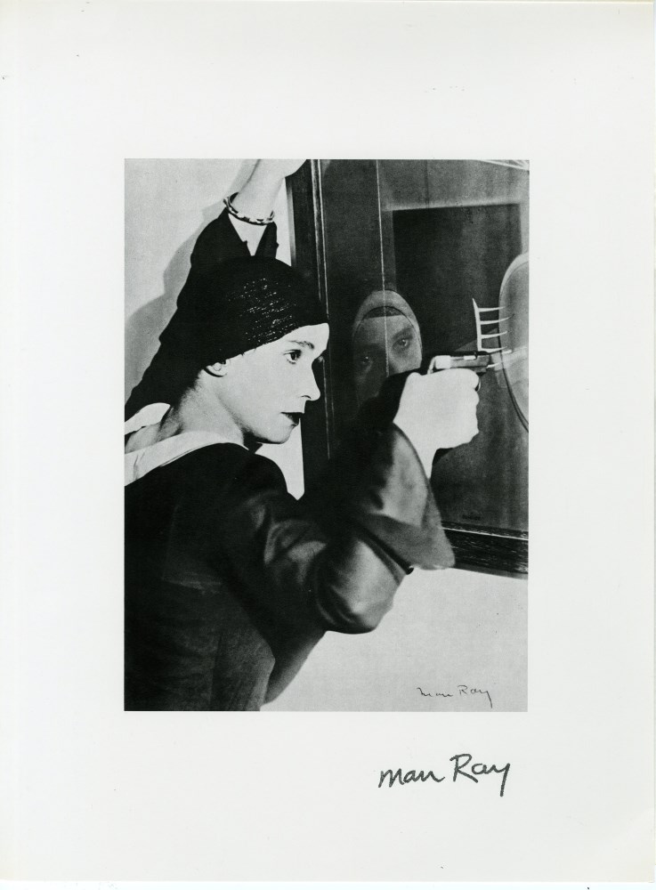 Lot #3100: MAN RAY - The Pistol - Original photogravure