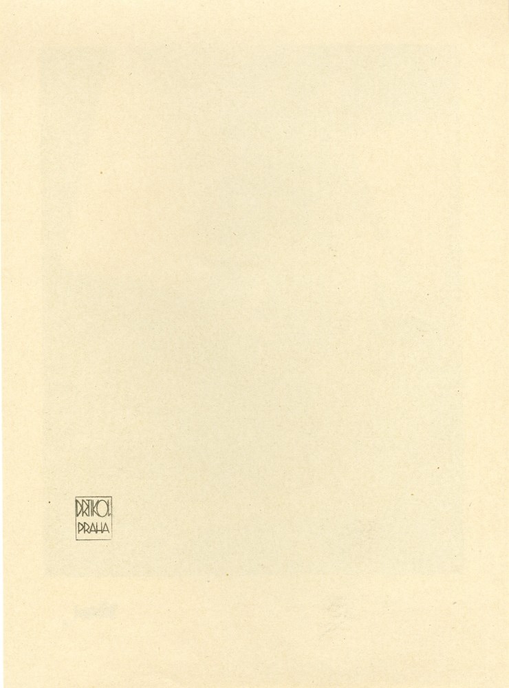 Lot #1209: FRANTISEK DRTIKOL - Nu triangulaire - Original vintage sepia-toned photogravure