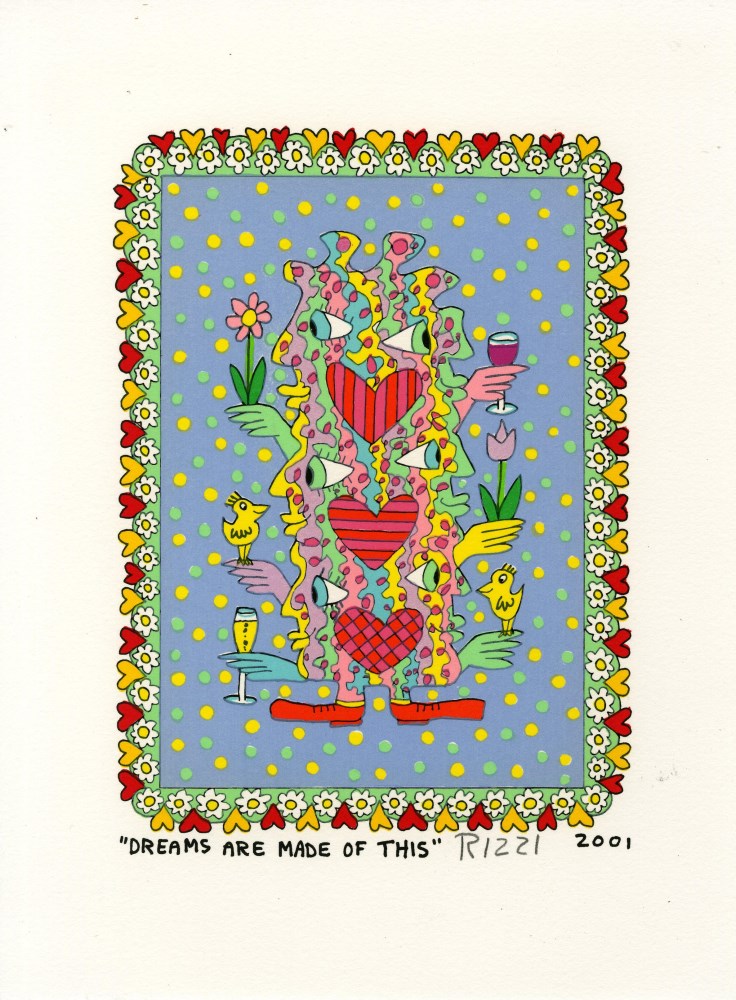 Lot #2028: JAMES RIZZI - Dreams Are Made of This - Color silkscreen and lithograph