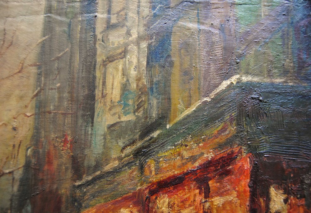 Lot #1779: EDOUARD CORTES [d'apres] - Parisian View - Oil on canvas