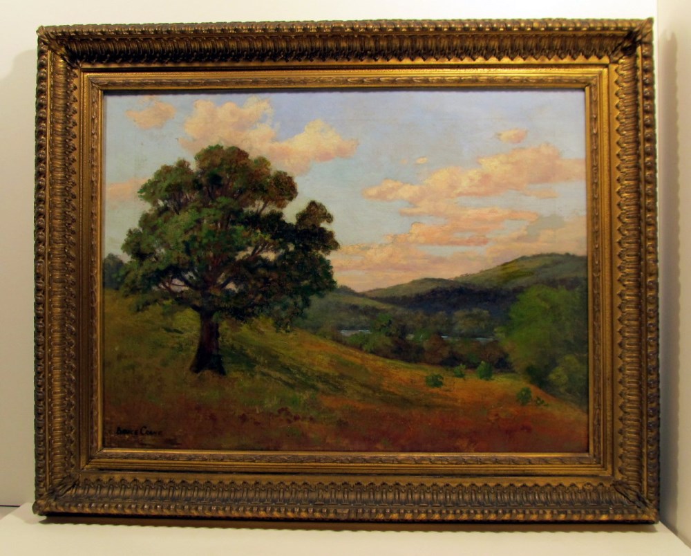 Lot #2159: BRUCE CRANE [imputée] - The Lone Tree - Oil on canvas