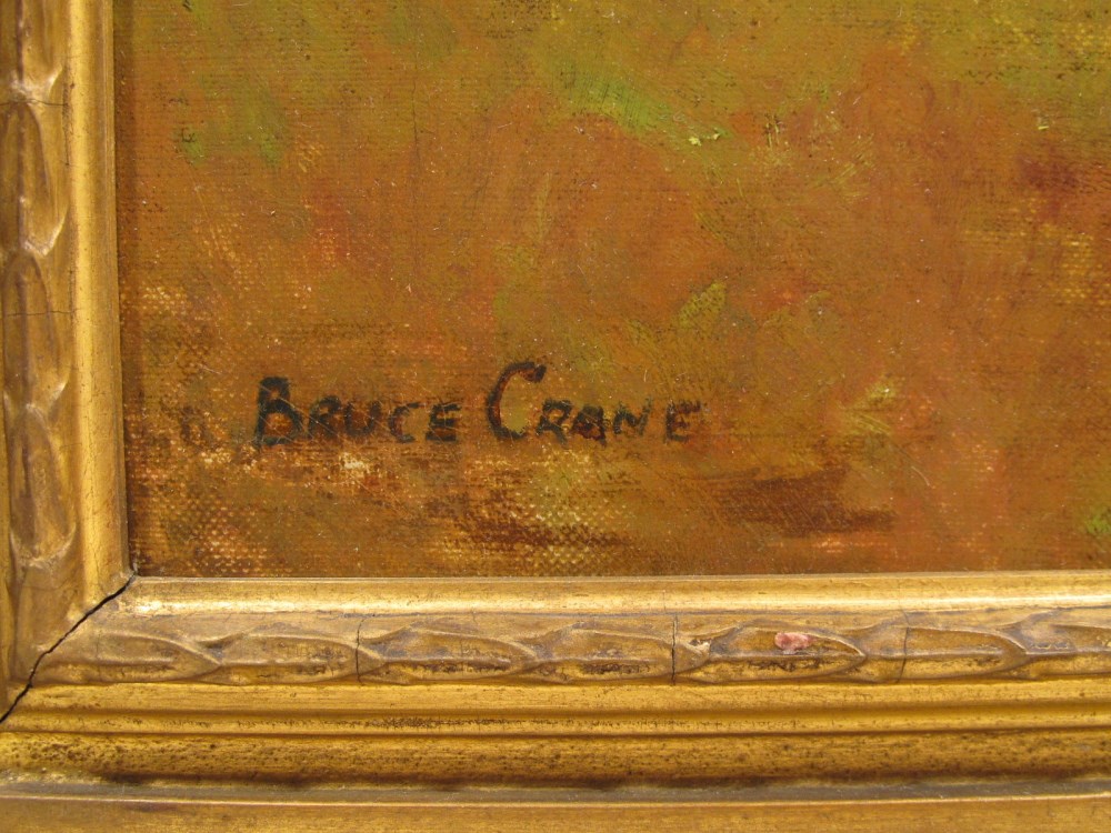 Lot #2159: BRUCE CRANE [imputée] - The Lone Tree - Oil on canvas