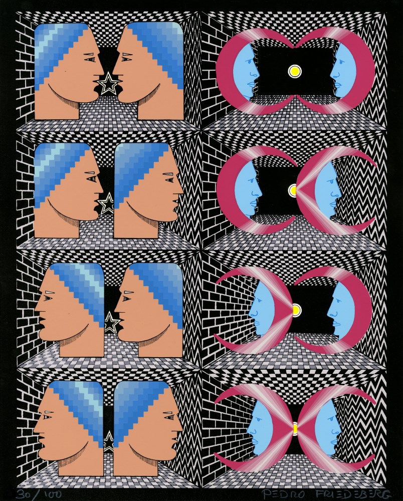 Lot #2070: PEDRO FRIEDEBERG - Escoge Tu Titulo Preferido II - Color silkscreen
