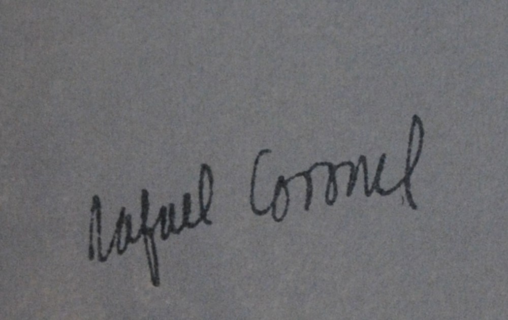 Lot #1311: RAFAEL CORONEL - Retrato Funeral - Color offset lithograph