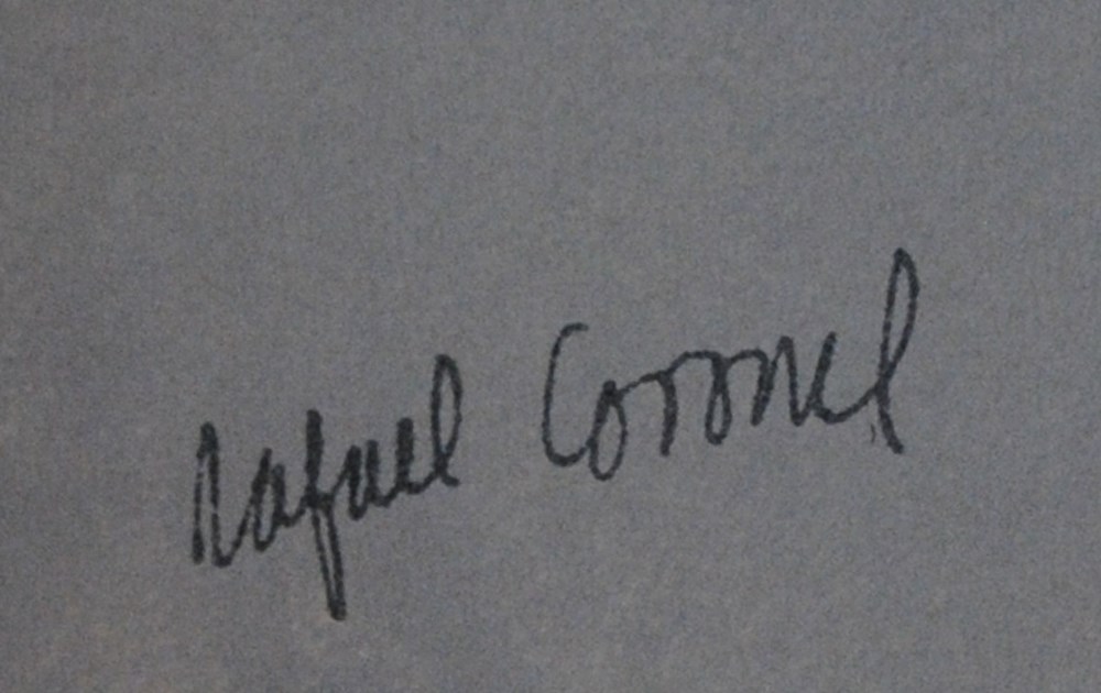 Lot #2833: RAFAEL CORONEL - Retrato Funeral - Color offset lithograph