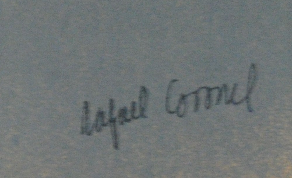 Lot #1193: RAFAEL CORONEL - Niño Frans Hals - Color offset lithograph