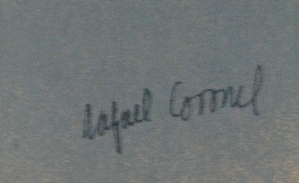 Lot #2608: RAFAEL CORONEL - Nio Frans Hals - Color offset lithograph