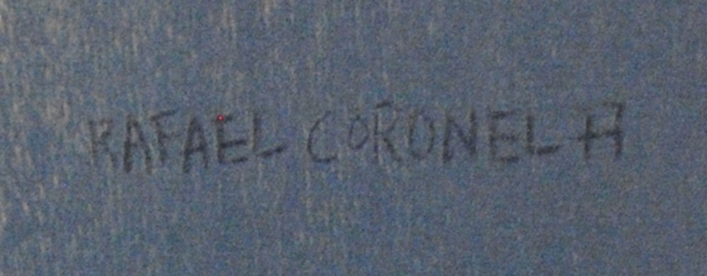 Lot #2608: RAFAEL CORONEL - Nio Frans Hals - Color offset lithograph