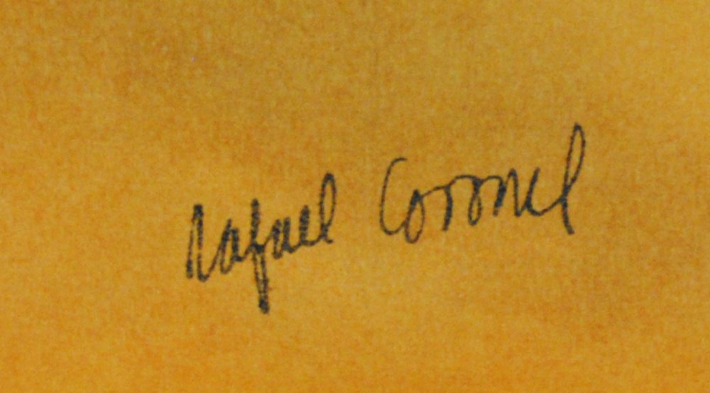 Lot #3147: RAFAEL CORONEL - Tiempo Tiepolo - Color offset lithograph