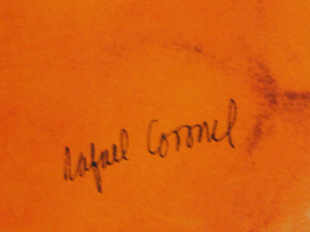 Lot #1189: RAFAEL CORONEL - Niña de las Naranjas - Color offset lithograph