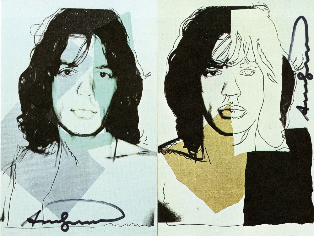 Lot #400: ANDY WARHOL - Mick Jagger Suite (first edition) - Color offset lithographs