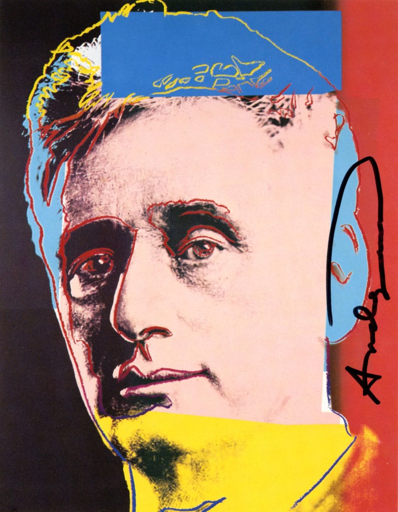 Lot #1841: ANDY WARHOL - Louis Brandeis - Color offset lithograph