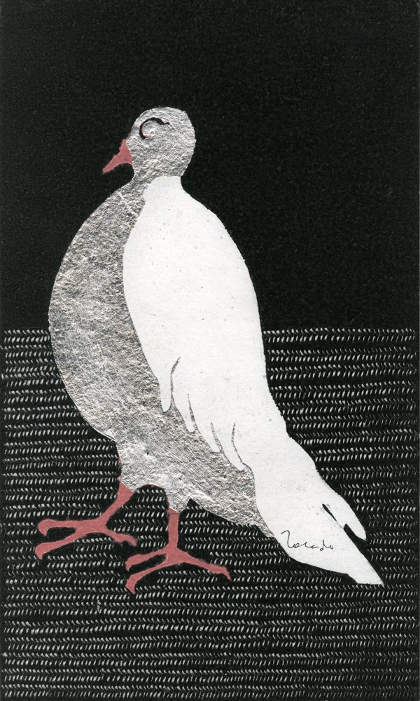 Lot #1245: FRANCISCO TOLEDO - Paloma - Color stencil cut