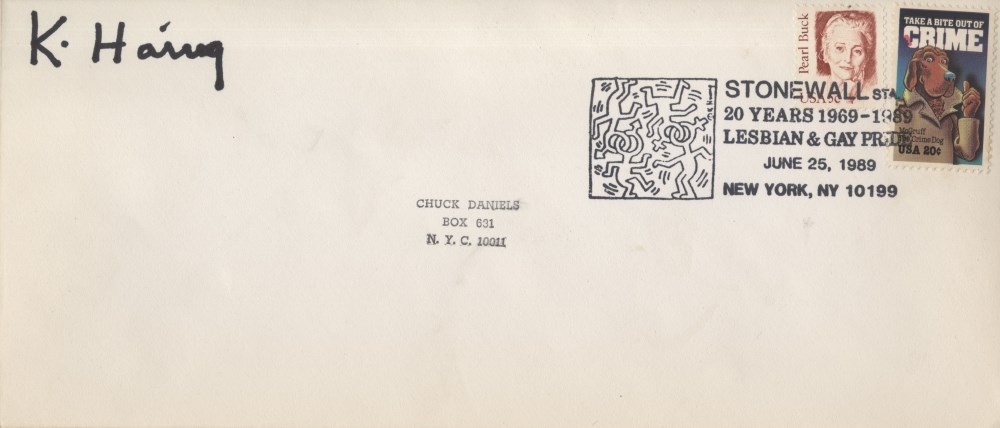 Lot #2110: KEITH HARING - Stonewall Station - Offset lithograph