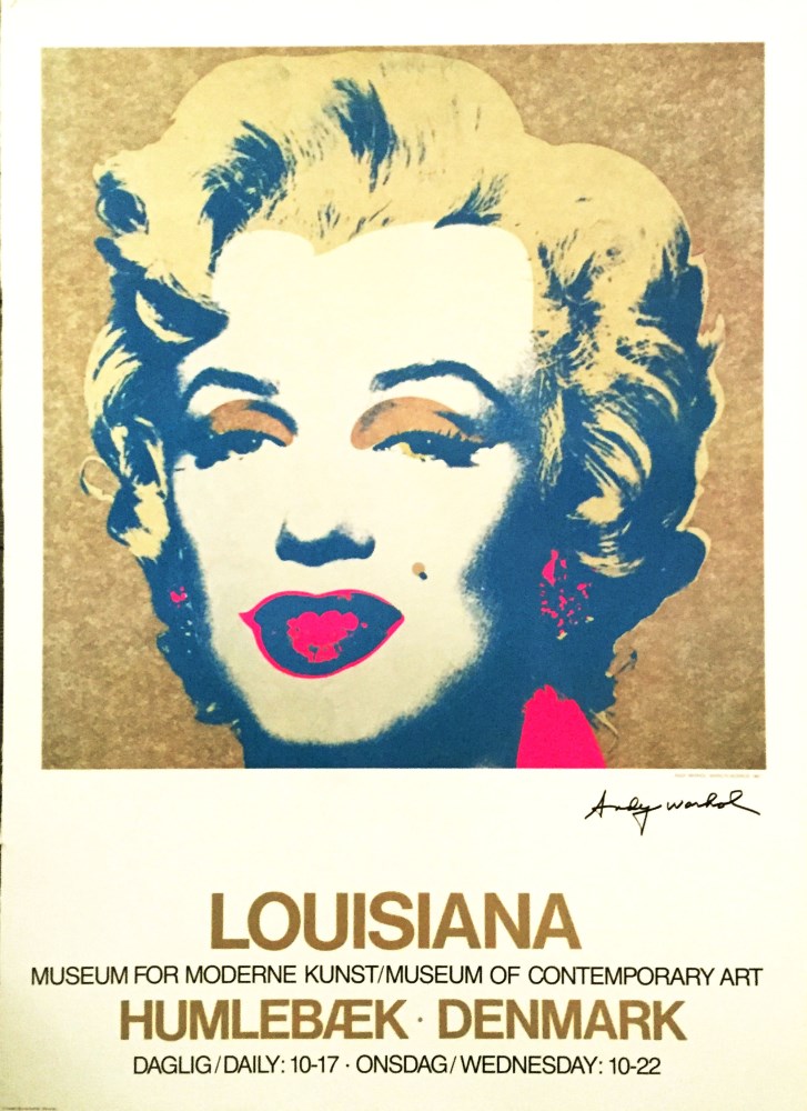 Lot #338: ANDY WARHOL - Marilyn - Color offset lithograph