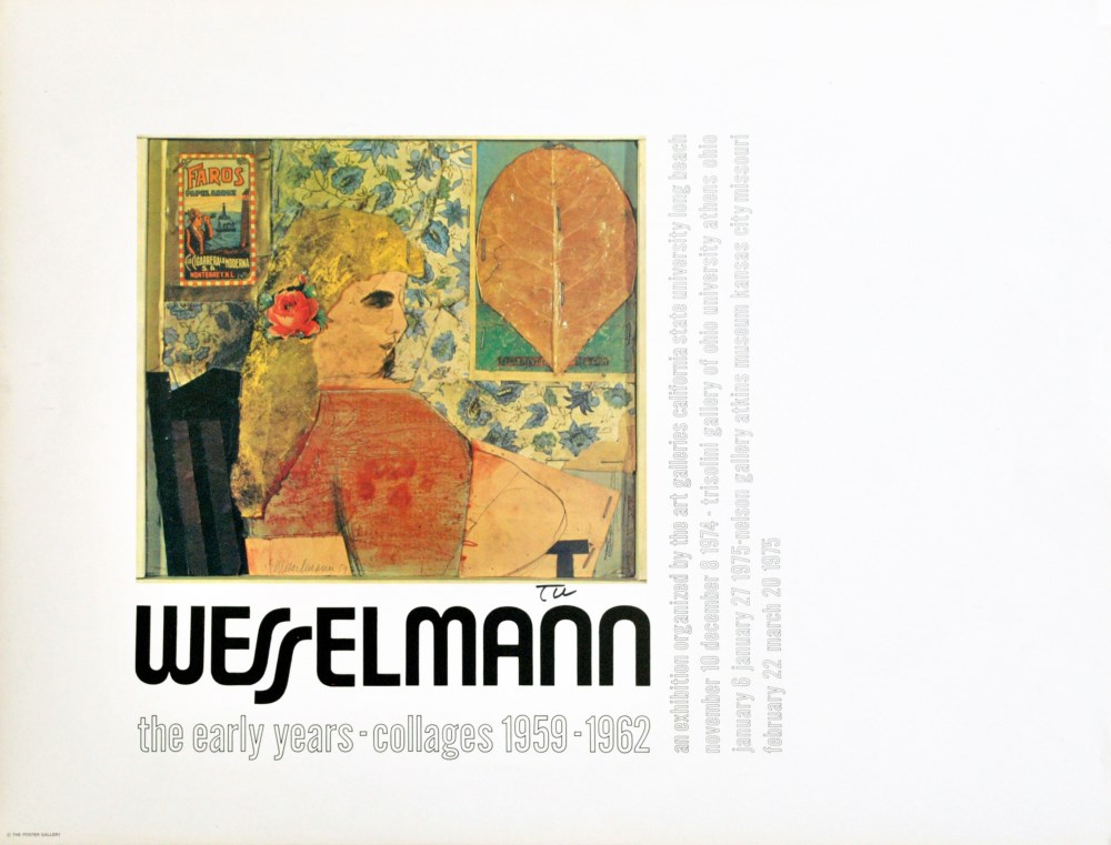 Lot #3071: TOM WESSELMANN - The Early Years - Color offset lithograph