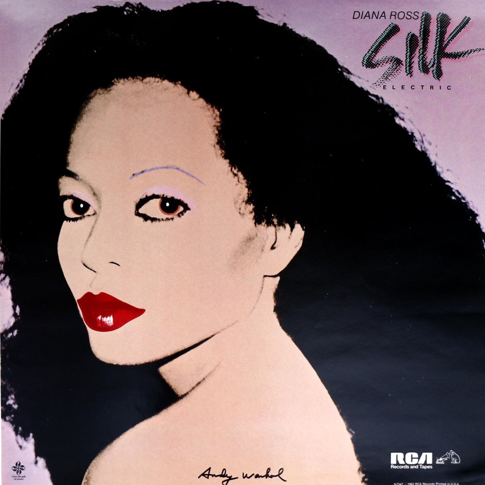 Lot #147: ANDY WARHOL - Diana Ross x 1 - Original color offset lithograph